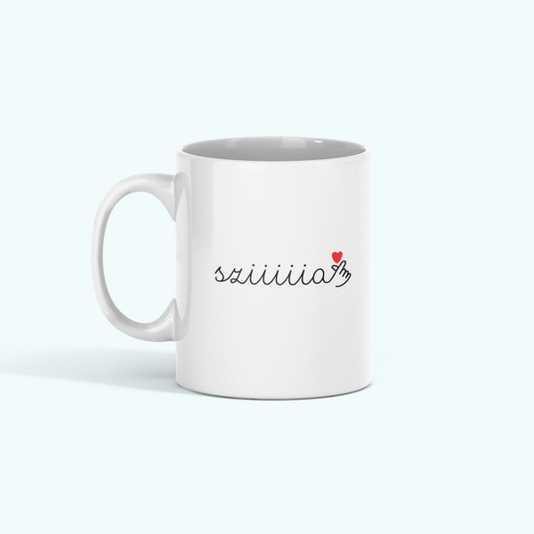 Kerámia bögre - Sziiiia <3