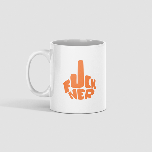 FCK NER - kerámia bögre