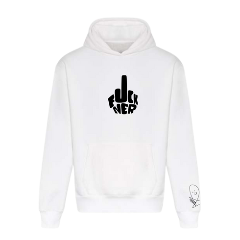 Oversize prémium kapucnis pulcsi - FCKNER