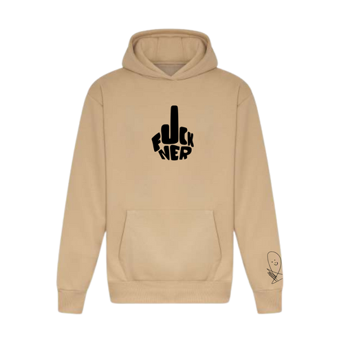 Oversize prémium kapucnis pulcsi - FCKNER