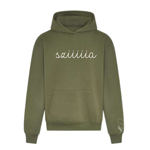 Oversize prémium kapucnis pulcsi - Sziiiia