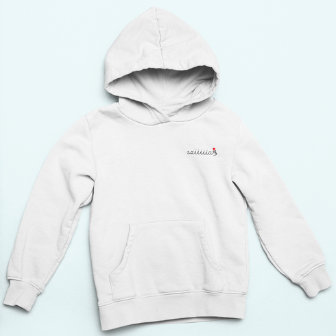 Unisex kapucnis pulóver- Sziiiia<3 mellkas logó