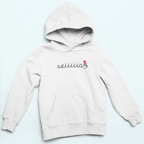 Unisex kapucnis pulóver- Sziiiia<3