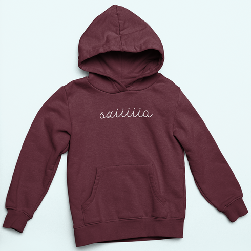 Unisex kapucnis pulóver- Sziiiia