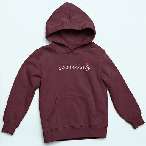 Unisex kapucnis pulóver- Sziiiia<3