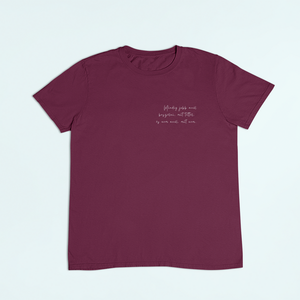 Unisex póló - Mindig jobb