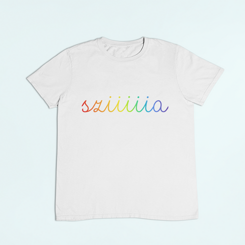 Unisex póló - Pride Sziiiiia