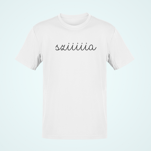 Unisex prémium póló - Sziiiia