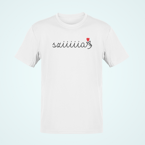 Unisex prémium póló - Sziiiia<3
