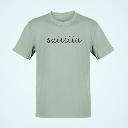 Unisex prémium póló - Sziiiia