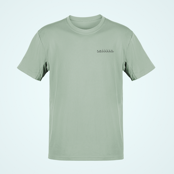 Unisex prémium póló - Sziiiia mellkas logó