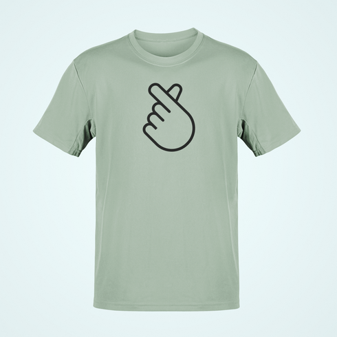 Unisex prémium póló - Szivecske