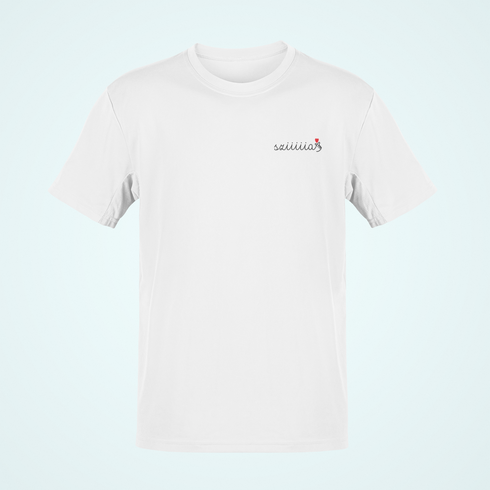 Unisex prémium póló - Sziiiia<3 mellkas logó
