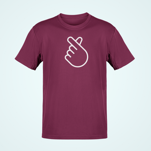 Unisex prémium póló - Szivecske