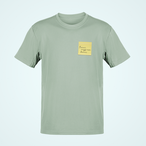 Unisex prémium póló - To Do: tenni vagy nem tenni