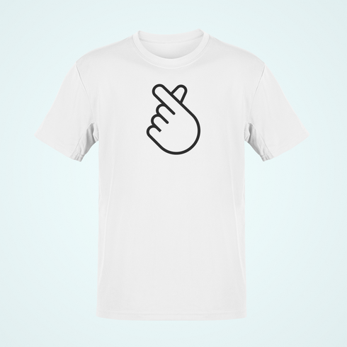 Unisex prémium póló - Szivecske