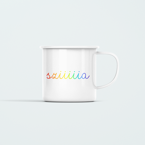 Fém bögre - Pride Sziiiia