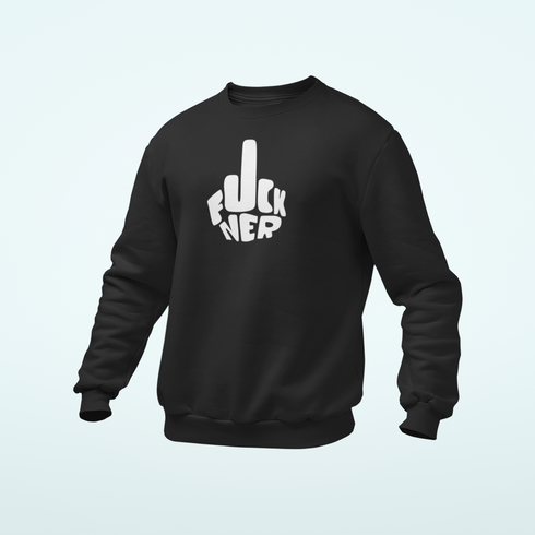 Unisex prémium környakú pulcsi - FCKNER