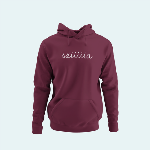 Unisex prémium kapucnis pulcsi - Sziiiia