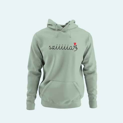 Unisex prémium kapucnis pulcsi - Sziiiia<3