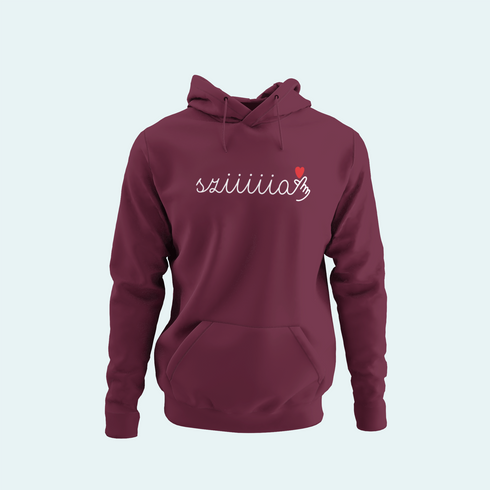 Unisex prémium kapucnis pulcsi - Sziiiia<3