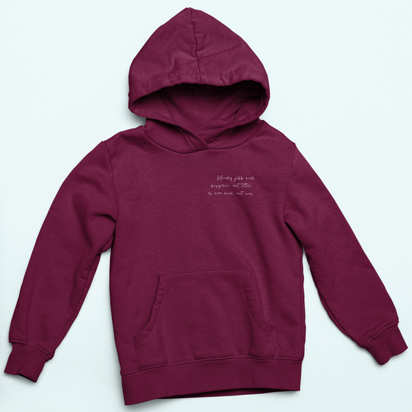 Unisex kapucnis pulóver - Mindig jobb