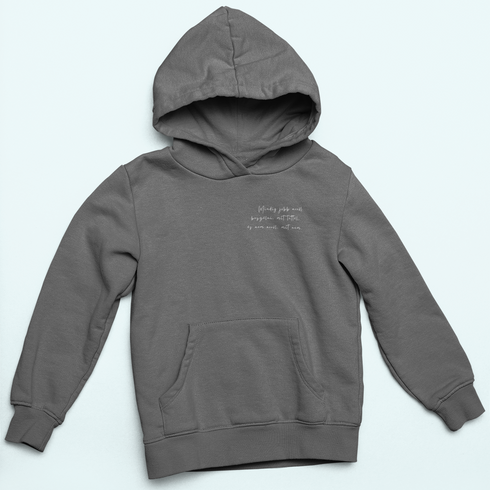 Unisex kapucnis pulóver - Mindig jobb