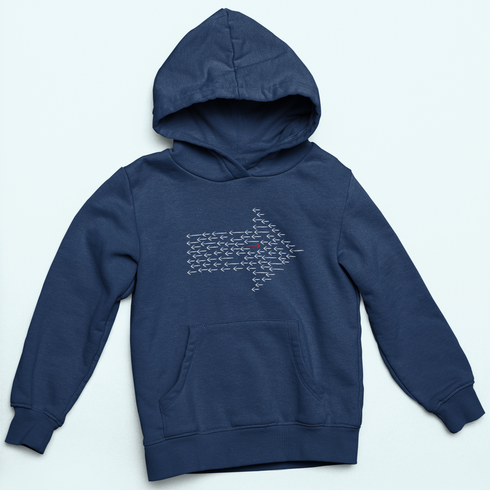 Unisex kapucnis pulóver - Más irány