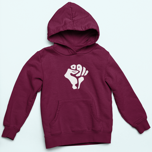 Unisex kapucnis pulóver - Ököl