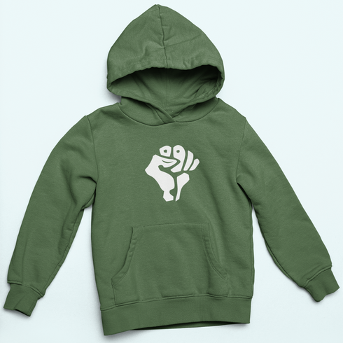 Unisex kapucnis pulóver - Ököl
