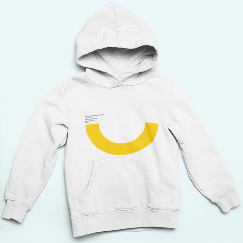 Unisex kapucnis pulóver - Pesszimista/optimista