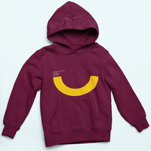 Unisex kapucnis pulóver - Pesszimista/optimista