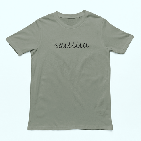 Unisex póló - Sziiiiia