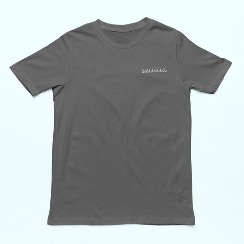 Unisex póló - Sziiiiia mellkas logó