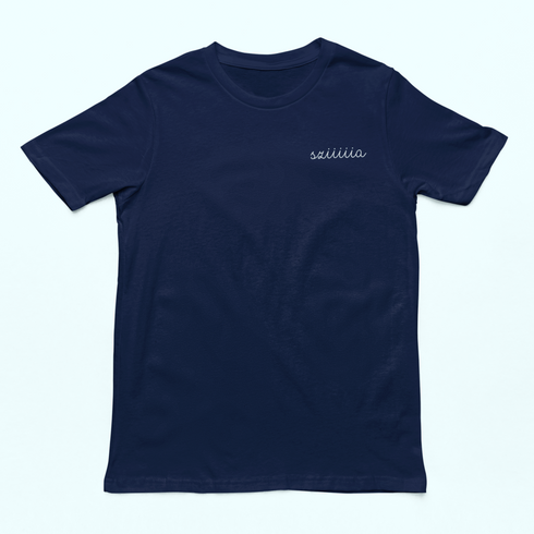 Unisex póló - Sziiiiia mellkas logó