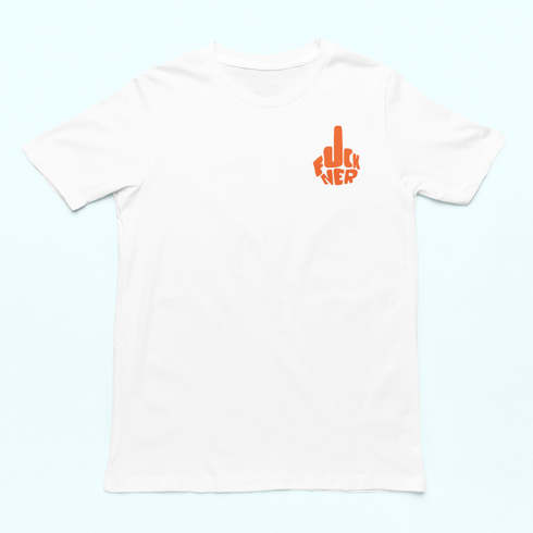 Unisex póló - FCKNER mellkas logó