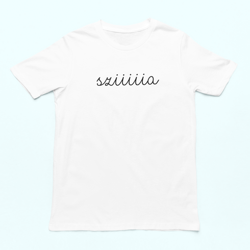 Unisex póló - Sziiiiia