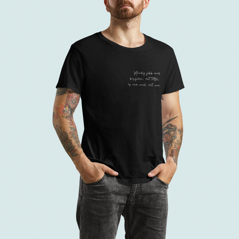 Unisex prémium póló - Mindig jobb