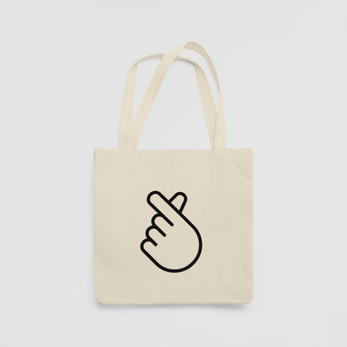 Szivecske - vászontáska